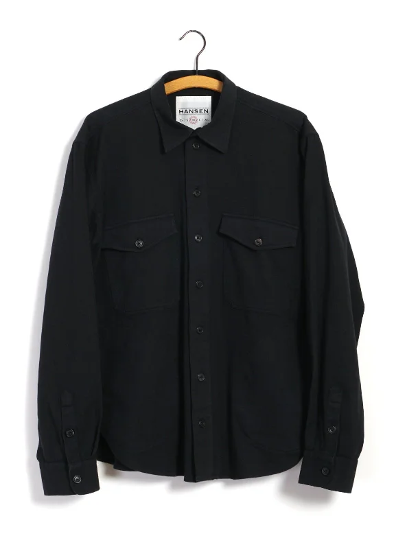 Men's Tailored Shirts for a Sharp AppearanceRUBEN | Casual Over Shirt | Black
