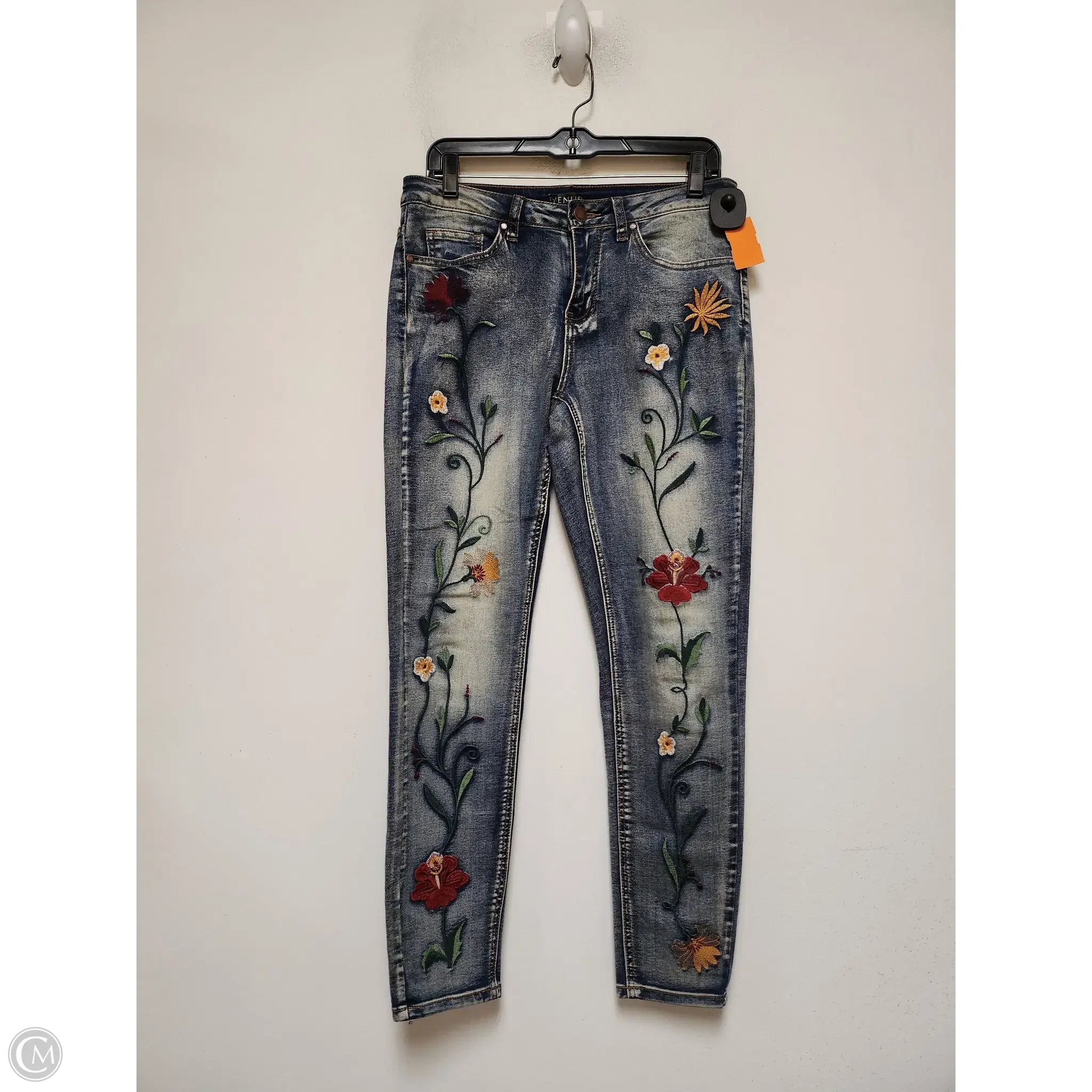 Men's Straight-Leg JeansJeans Skinny By Venus In Blue Denim, Size: 8