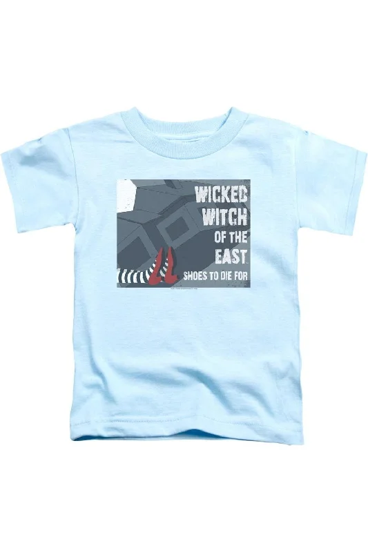 Men's Shirts with Embellished CollarsWizard Of Oz Shoes To Die For Short Sleeve Juvenile Tee / T-Shirt