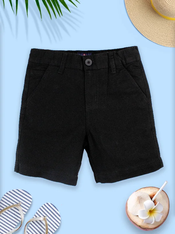 Durable Construction Men's Cargo ShortsBoys Formal Solid Shorts