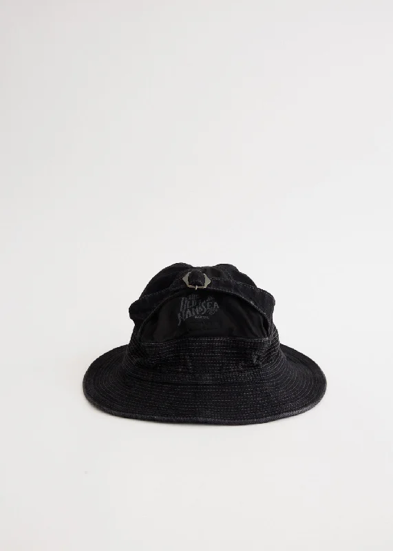 Elegant Derby Caps11.5oz Denim The Old Man And The Sea Hat