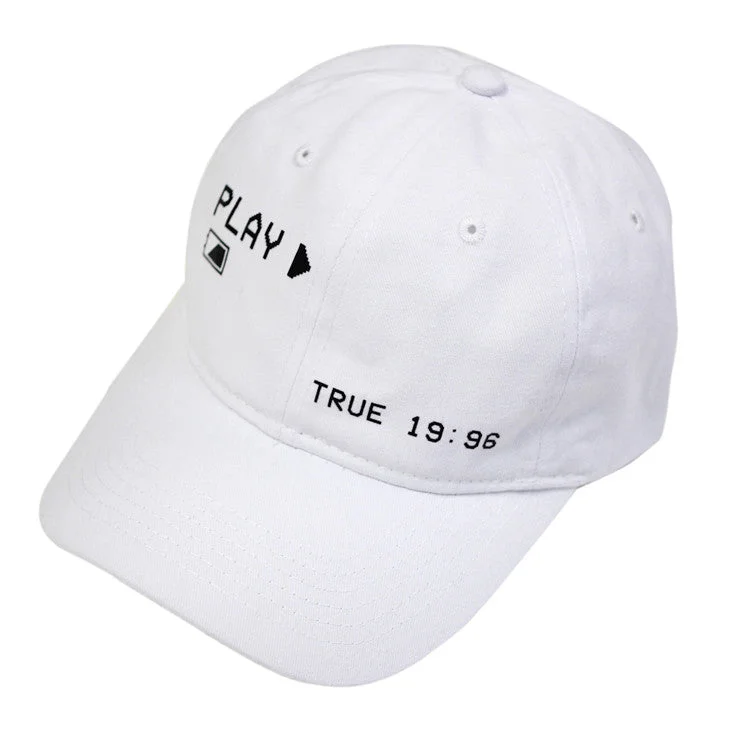 Boys' Baseball CapsTrue Charged Up Dad Hat White