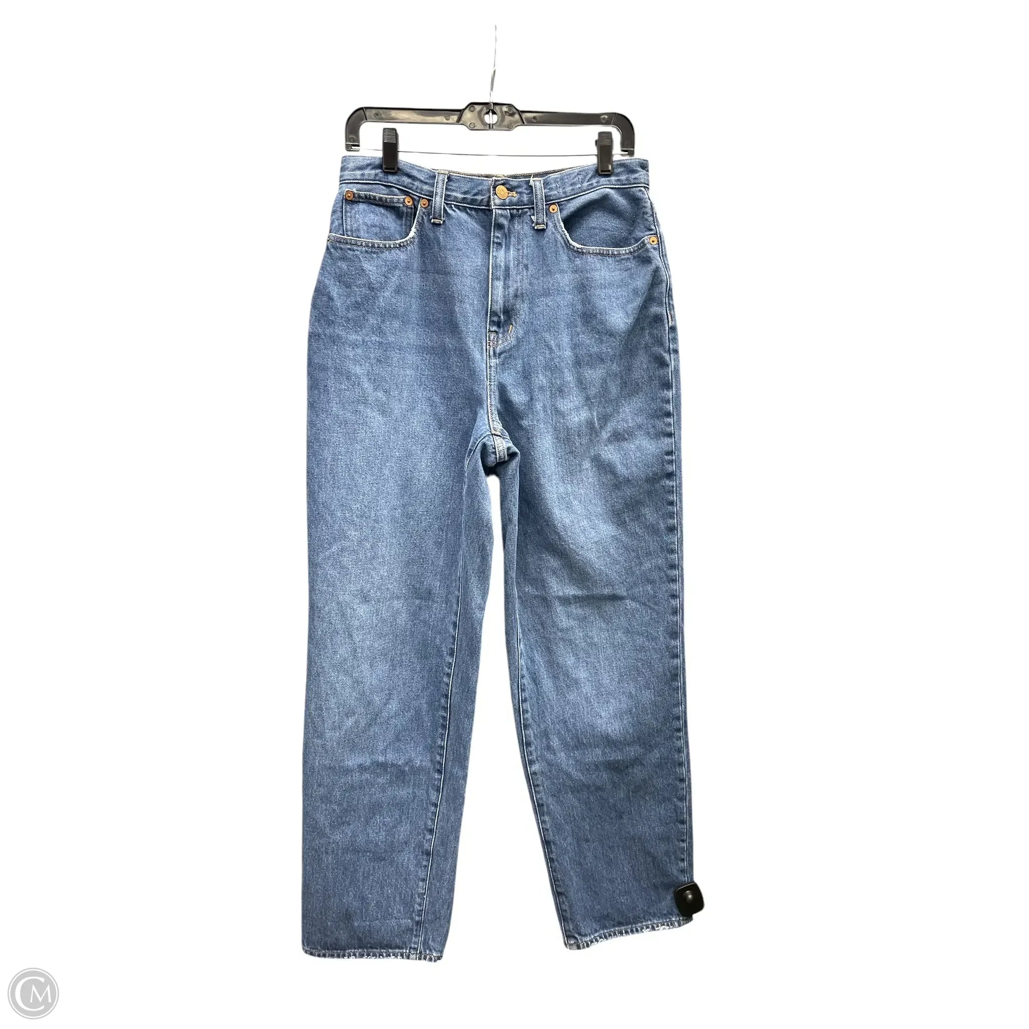 Oversized Men's JeansJeans Straight By Madewell In Blue Denim, Size: 8