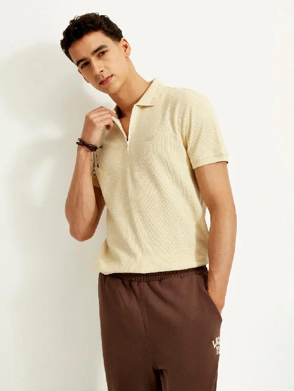 Solid-Colored Men's ShirtsMen's Solid Slim Fit Polo T-shirt