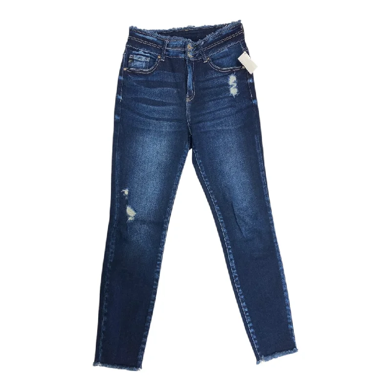 Comfort-Fit Men's JeansJeans Skinny By Kancan In Blue Denim, Size:4