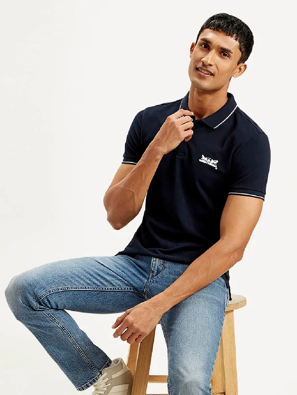 Men's Performance Shirts for SportsMen's Solid Slim Fit Polo T-shirt
