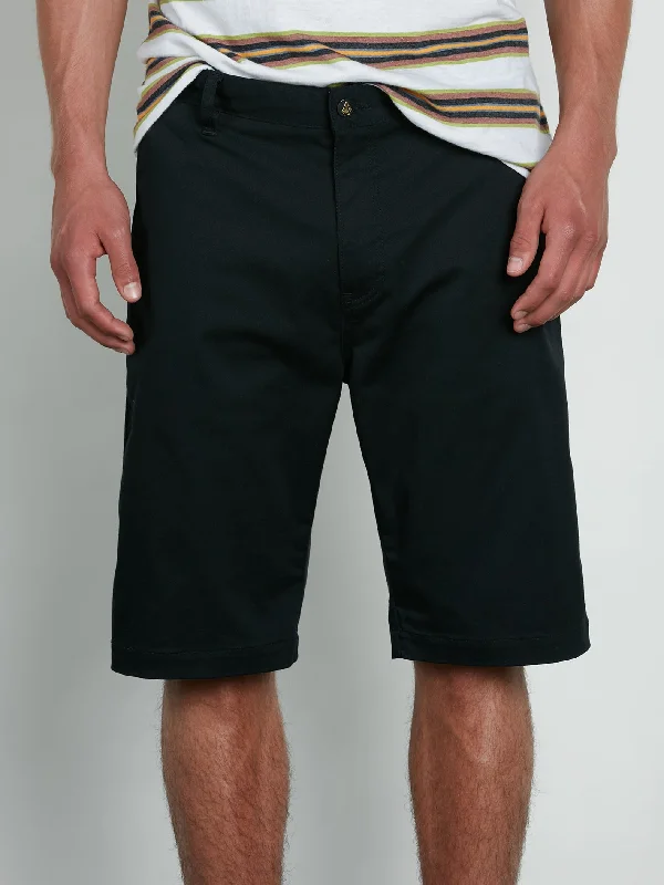 Everyday Essential Men's Casual and Loungewear ShortsVmonty Stretch Shorts - Black