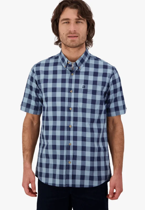 Men's Scoop Neck T-Shirts for a Relaxed FeelSwanndri Mens Ring Beach Short Sleeve Shirt