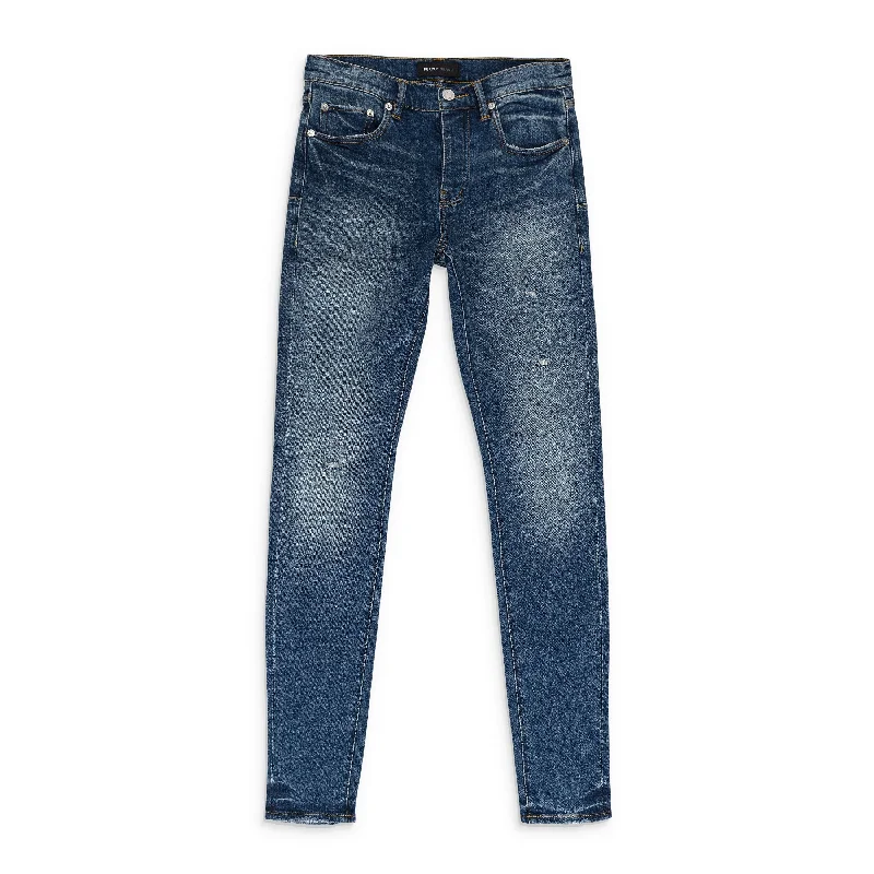 Fashion-Forward Men's JeansONE YEAR WORN Indigo SKINNY JEANS