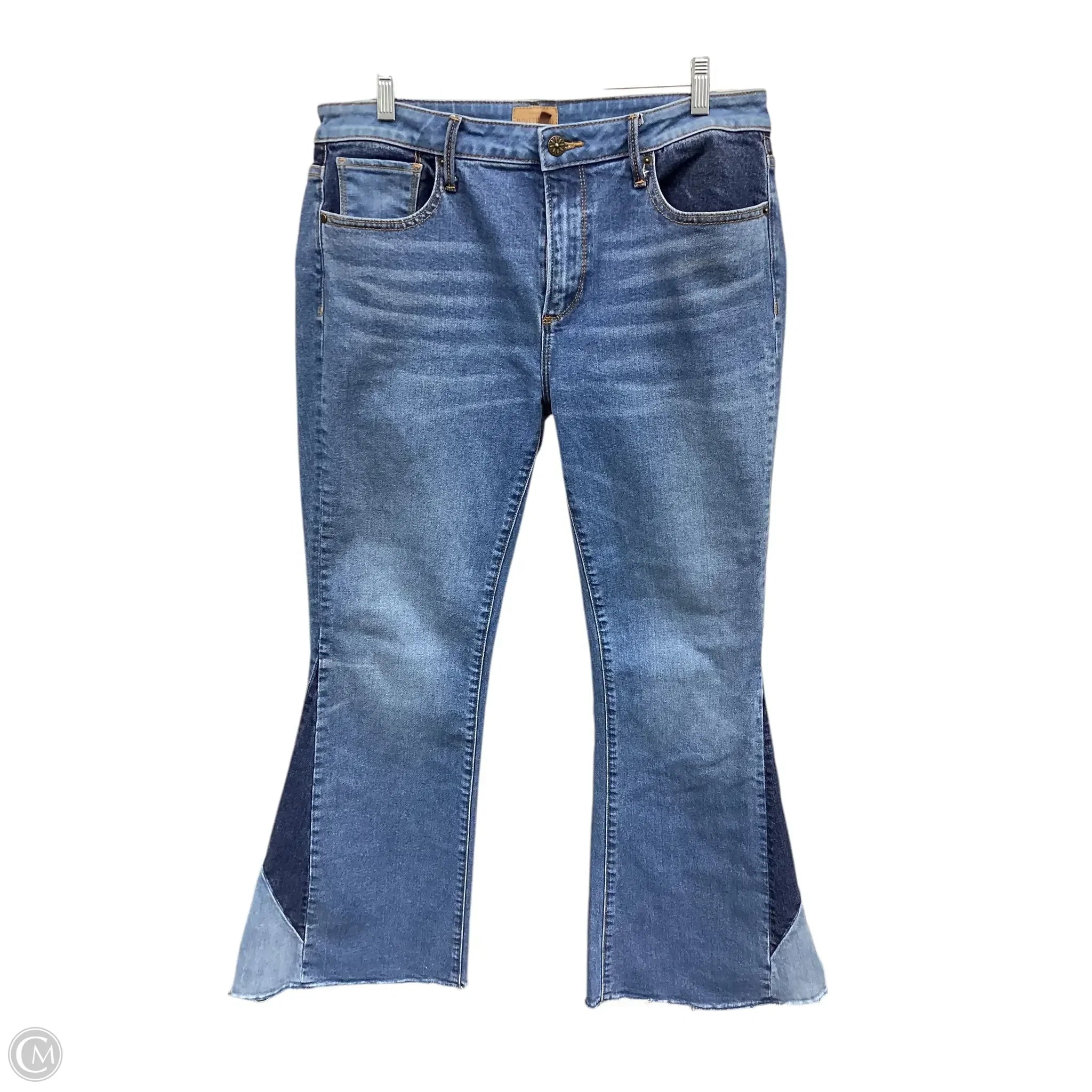 Elegant Straight-Leg Men's JeansJeans Flared By Driftwood In Blue Denim, Size: 8