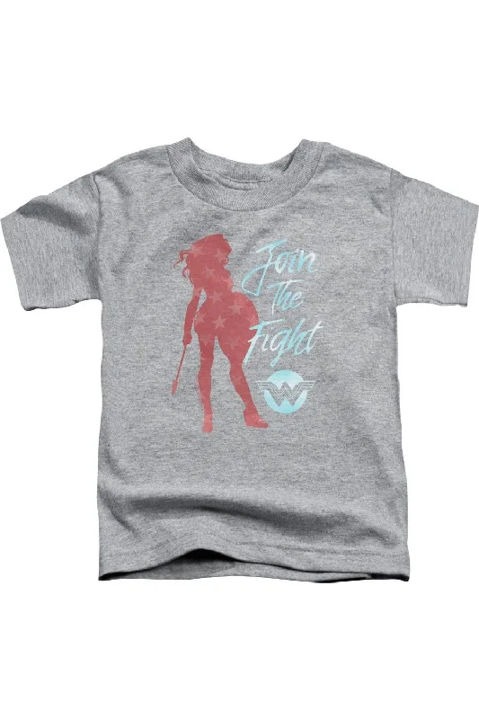 Men's Shirts with Patch PocketsWonder Woman Movie Freedom Fight Short Sleeve Juvenile Tee / T-Shirt