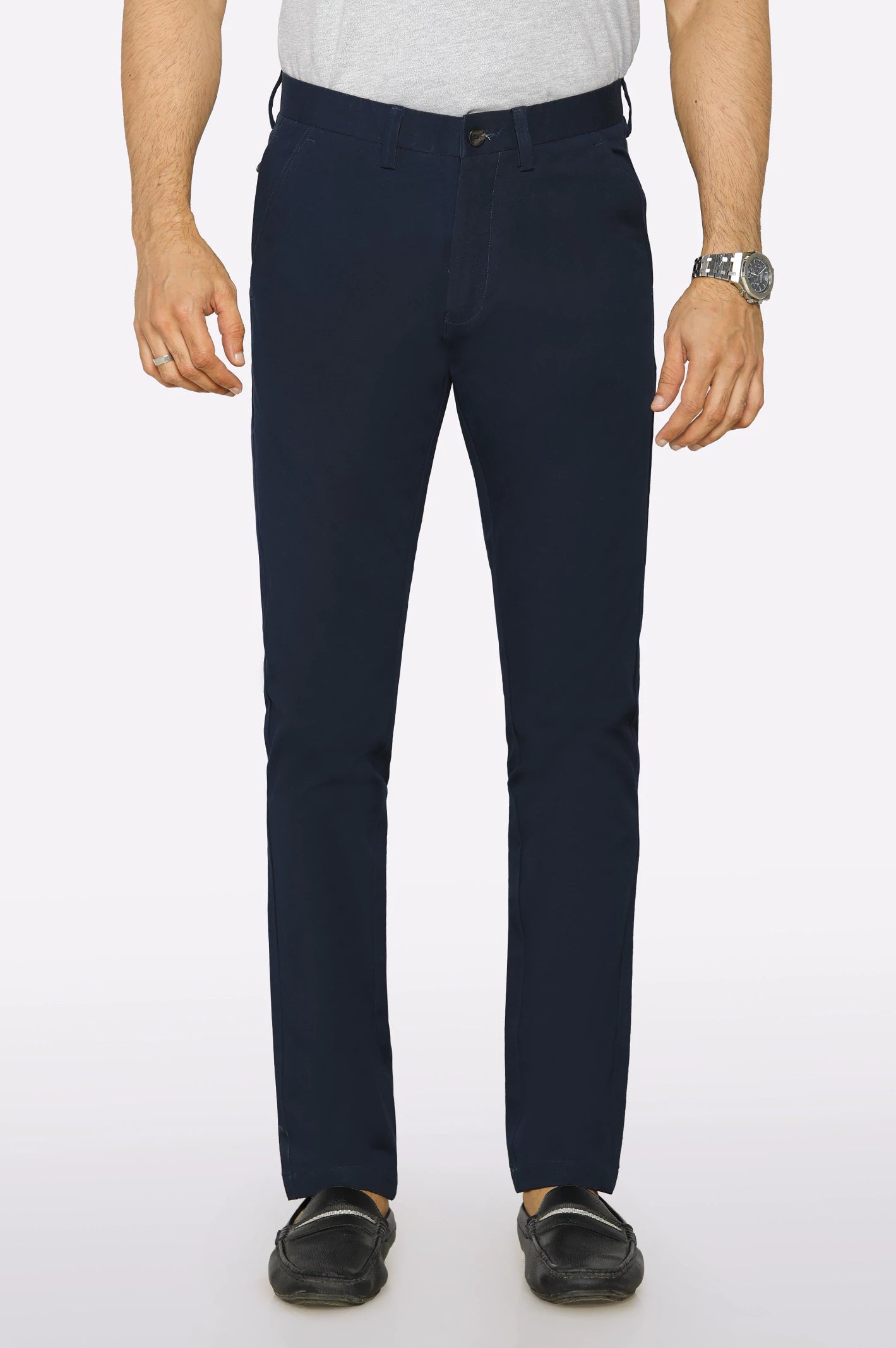 Men's Jeans Made in USANavy Blue Smart Fit Cotton Chino