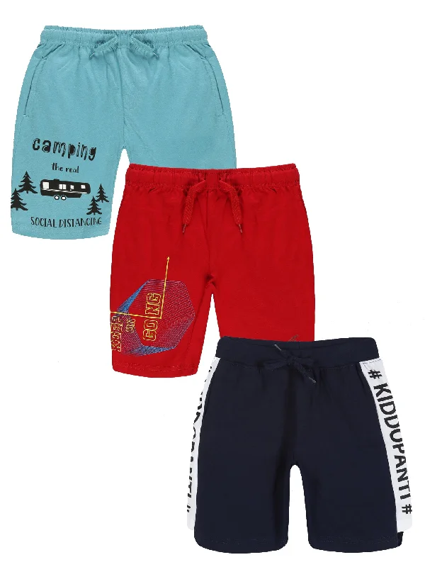 Teal Blue / Red / Navy Blue