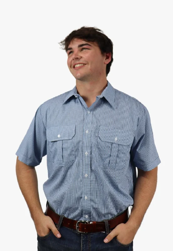 Men's Long-Sleeve Shirts for Year-Round WearCountry Tradition Mens Short Sleeve Shirt