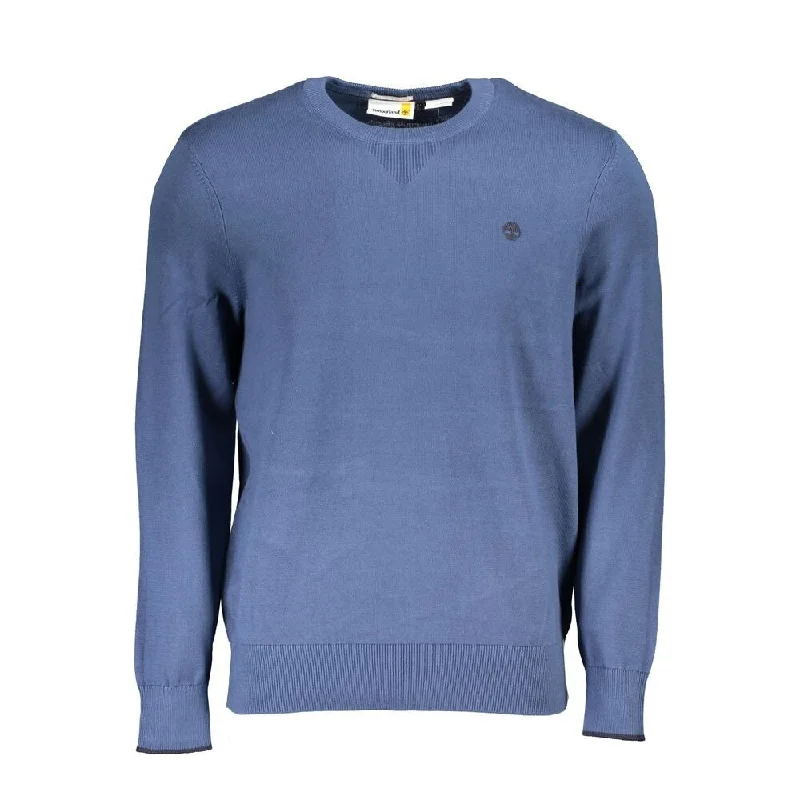 Men's Sweaters with Relaxed FitsTimberland Blue Cotton Men's Sweater