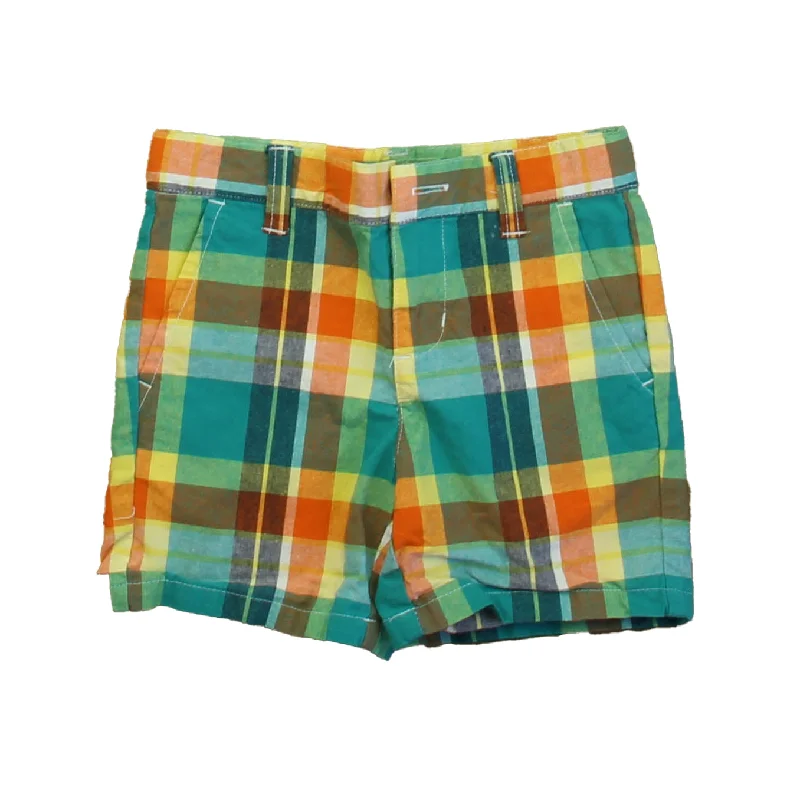Easy-to-Wear Men's Machine-Washable Casual ShortsJanie and Jack Boys Green | Yellow Plaid Shorts