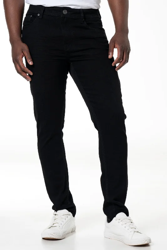 Elegant Men's JeansRf02 Denim Jeans _ 141709 _ Black