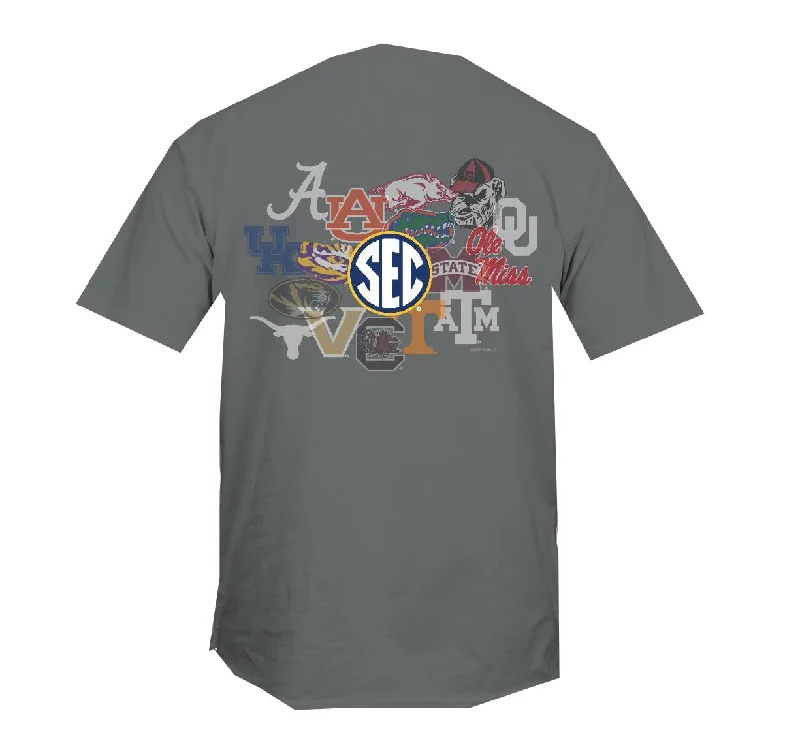 Men's Shirts with Zippered PocketsSEC Conference Tee - FADE16