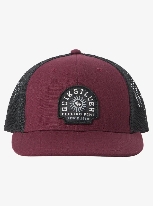 Gentlemen's Fedora HatsDawner Trucker Hat - Windsor Wine