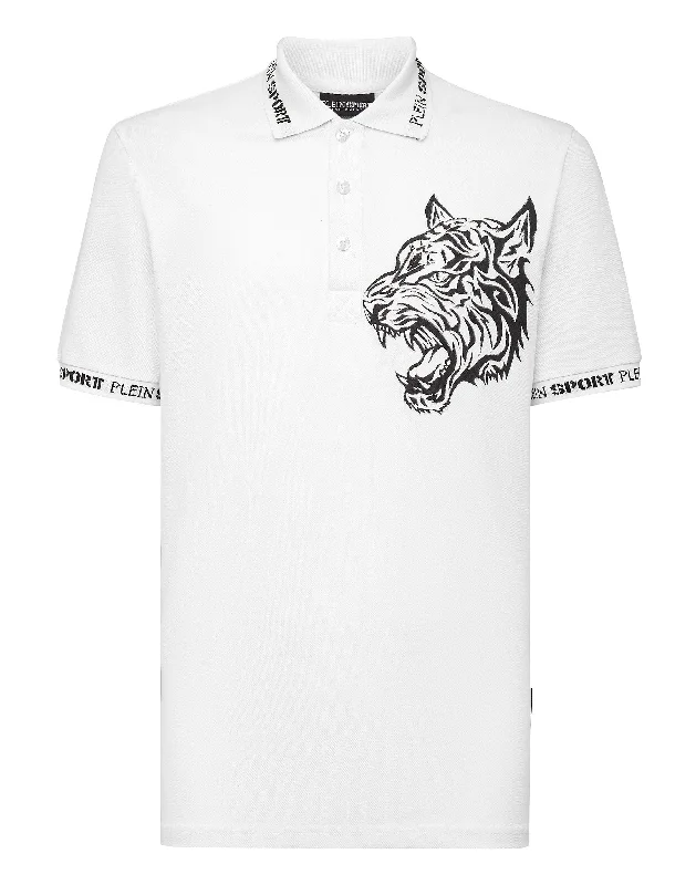 Men's Shirts with Belt AttachmentsPolo shirt SS Tiger