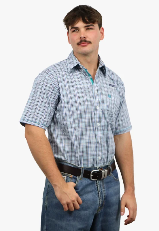 Men's Wingtip-Collar Shirts for a Classic TouchPanhandle Mens Short Sleeve Shirt