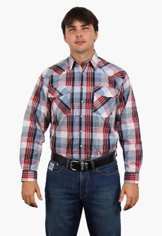 Men's Moisture-Wicking Shirts for All-Day ComfortBisley Mens Long Sleeve Shirt