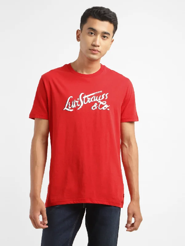 Men's Shirts with Antimicrobial TreatmentMen's Brand Logo Crew Neck T-shirt