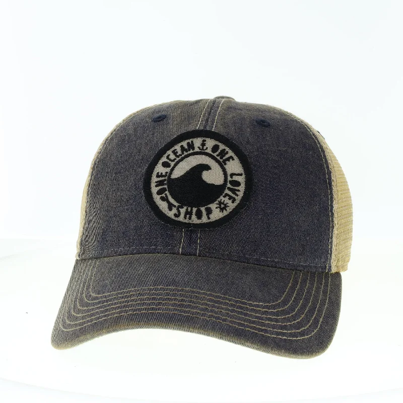 Best Casual HatsOne Ocean Navy Mesh Hat
