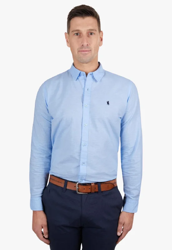 Men's V-Neck T-Shirts for a Flattering ShapeThomas Cook Mens Linen Tailored Long Sleeve Shirt