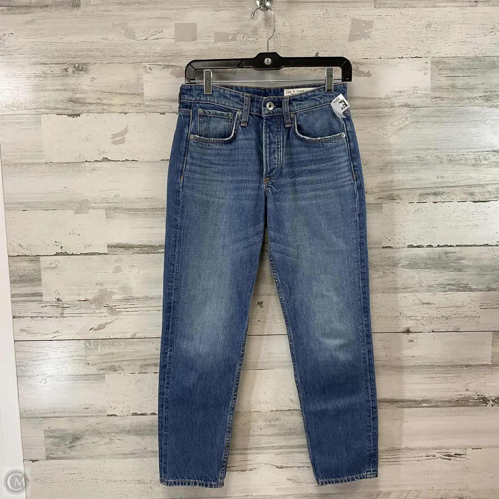 Men's Jeans with Stretch FabricJeans Boyfriend By Rag & Bones Jeans In Blue Denim, Size: 0