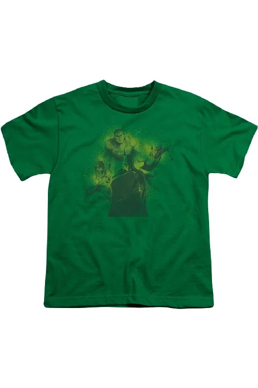 Men's Shirts for BoatingDC Comics Spray Sketch League Short Sleeve Youth Tee / T-Shirt