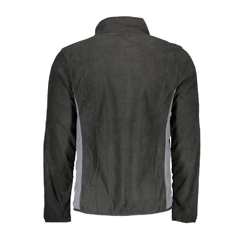 Men's Sweaters with Hidden PocketsNorway 1963 Black Polyester Men Men's Sweater