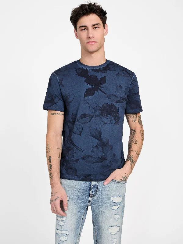 Warm Men's Fleece-Lined TopsPodrick Crewneck Tee