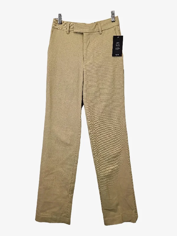 Zip-Fly Men's JeansNA-KD Olive Denim Suit Pants Size 4