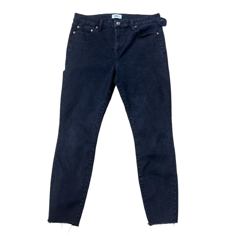 Modern Ripped and Distressed Men's JeansJeans Designer By Pistola In Black, Size: 10