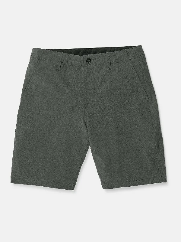 Skinny Men's Fit Casual ShortsKerosene Hybrid Shorts - Charcoal Heather