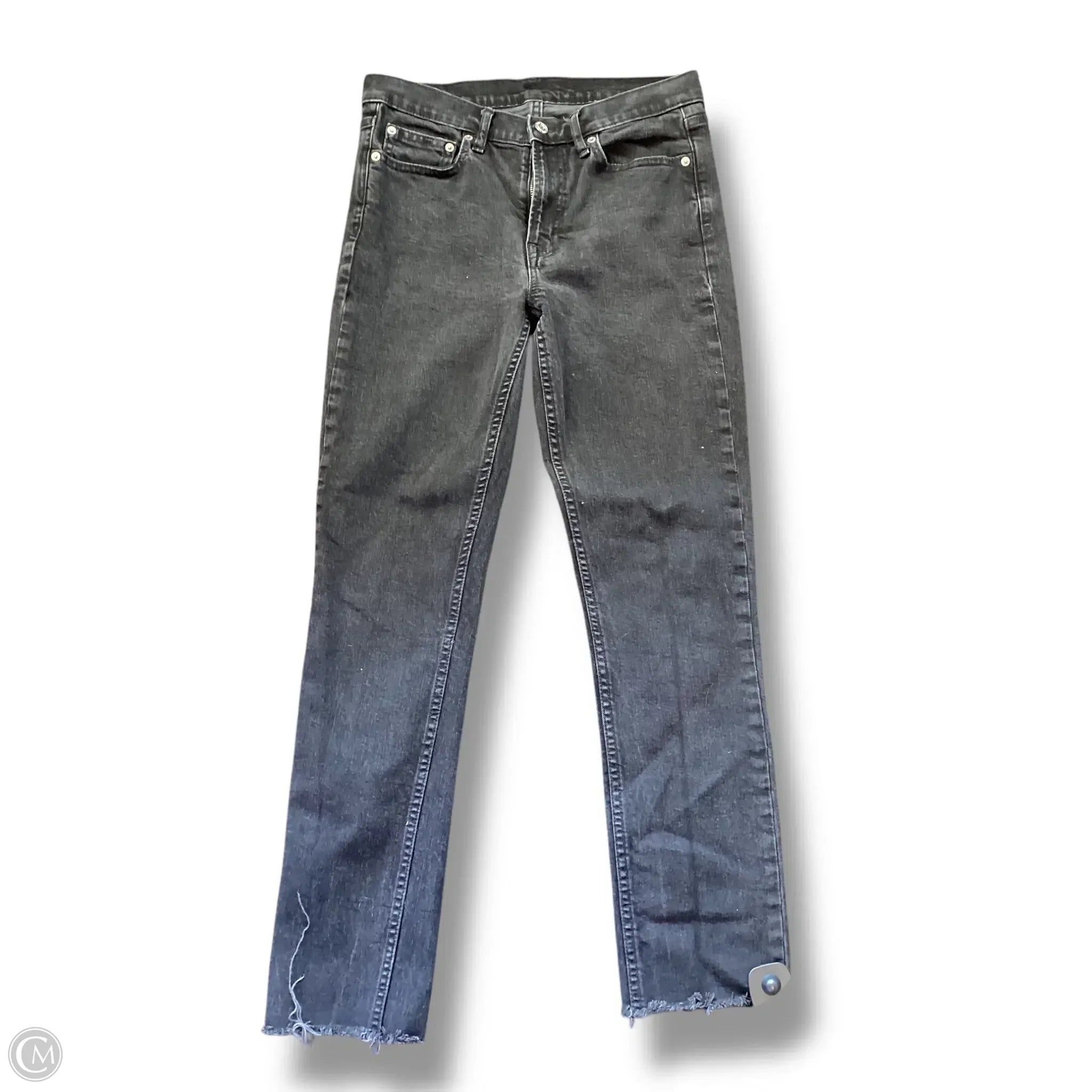Inexpensive Rip and Tear Men's JeansJeans Skinny By Gap In Black Denim, Size: 28