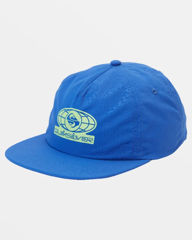 Reversible Sun HatsStyle Plye Snapback Hat - Nebulas Blue