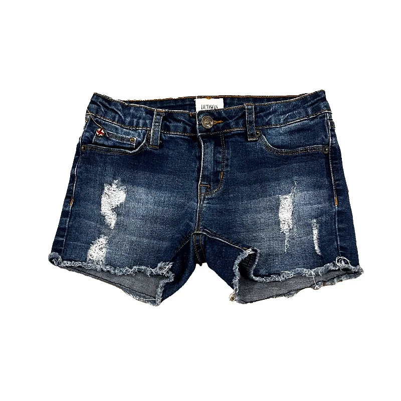 Men's Short-Waisted Dress ShortsHudson Girls Blue Jean Shorts