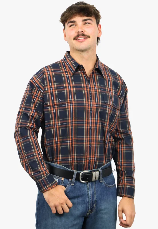Men's Logo T-Shirts for Brand RepresentationBisley Mens Long Sleeve Shirt