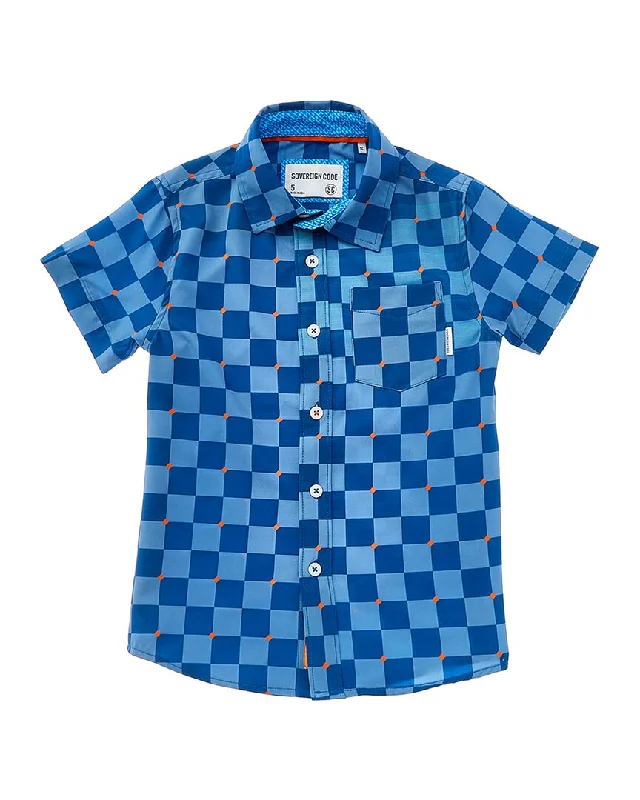 Men's Machine-Washable Shirts for ConvenienceSovereign Code Stanley AOP Stretch Button-Up Shirt