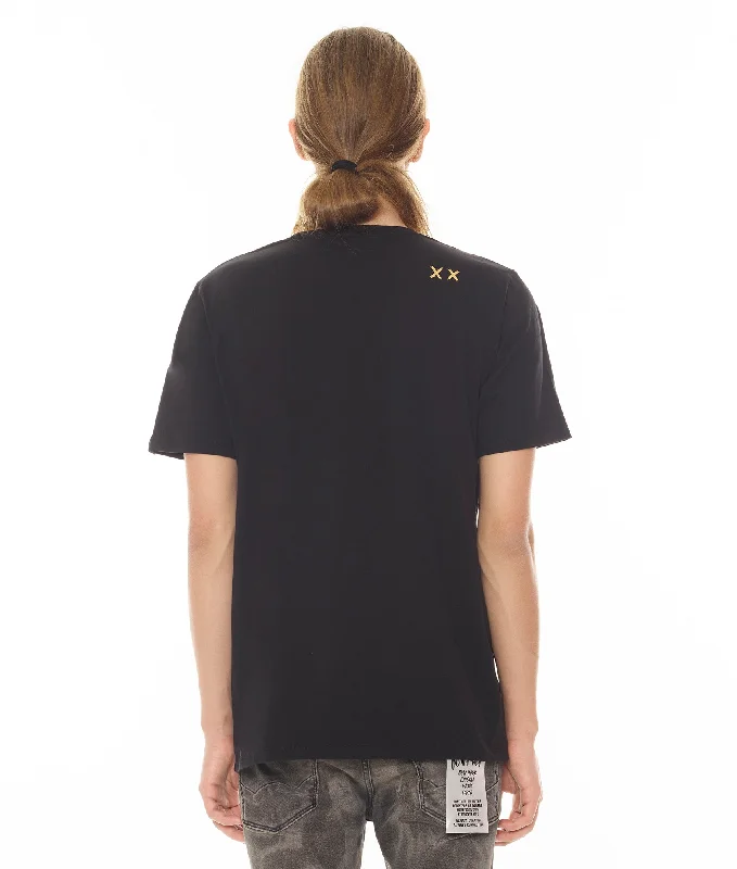 Men's Shirts with Chest PocketsShort Sleeve Crew Neck Tee   "50% Miss You"