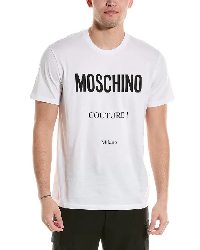Men's Shirts with Hidden ButtonsMoschino T-Shirt