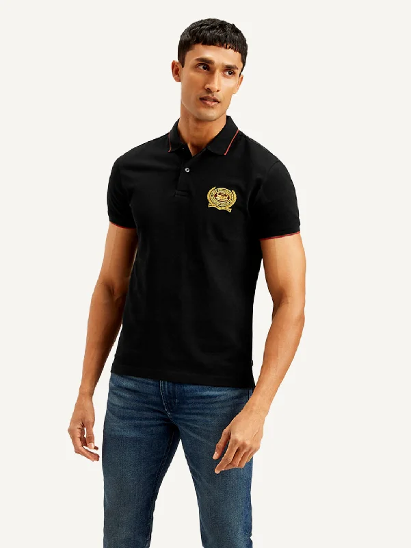 Men's Shirts with Plaid PatternsMen's Solid Slim Fit Polo T-shirt