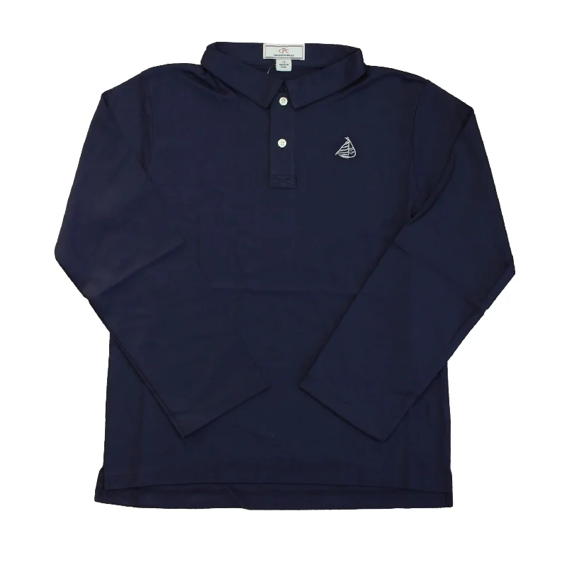 Men's Travel Shirts for Easy PackingClassic Prep Boys Medieval Blue Rugby Shirt
