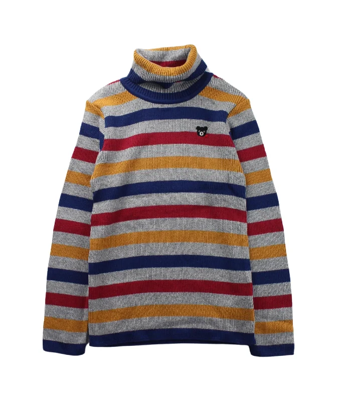 Men's Sweaters with Belt AttachmentsMiki House Knit Sweater 5T - 6T