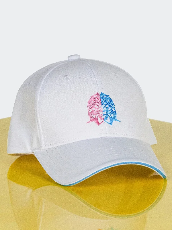 Beach Sun HatsHat HalfLion White