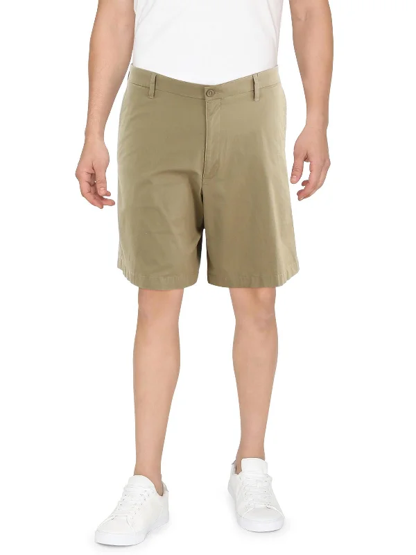 Modern and Trendy Men's Fashion ShortsMens Solid Cotton Khaki Shorts