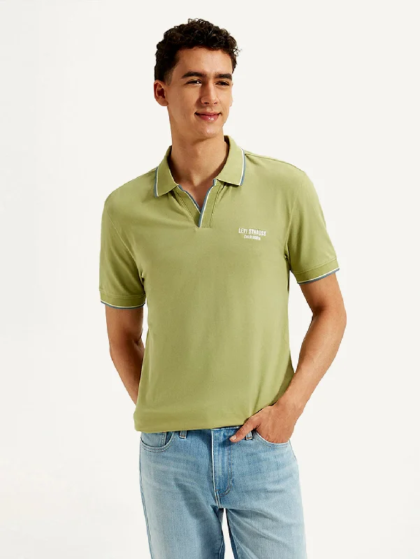 Men's Shirts with High NecksMen's Solid Slim Fit Polo T-shirt