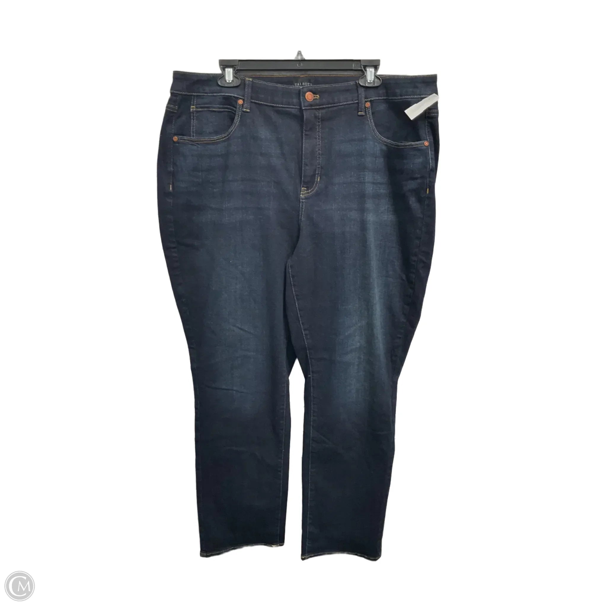 Men's Jeans in Different ColorsJeans Straight By Talbots In Blue Denim, Size: 18
